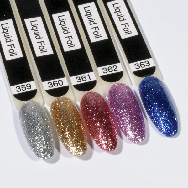 Гель-лак для ногтей жидкая фольга Liquid Foil Sofiprofi Liquid Foil, 8 мл